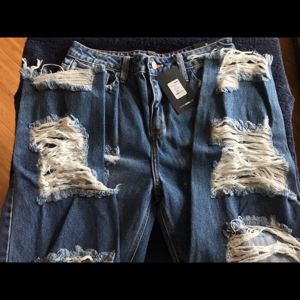 Ladies Fashion Nova Jeans in style